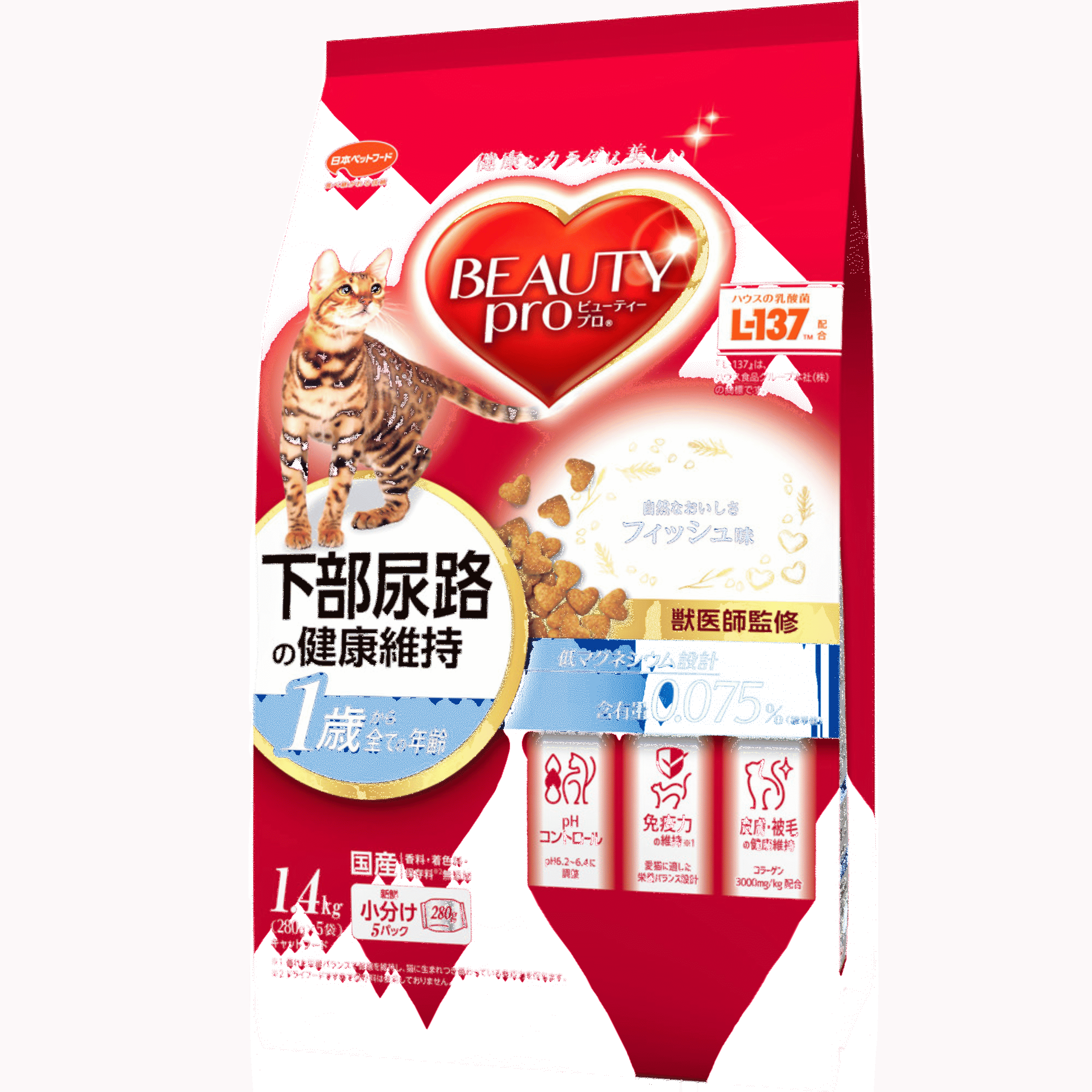 Beauty Pro Cat อาหารแมวบำรุงขน